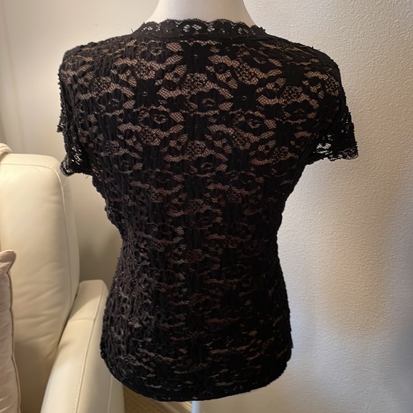 Ann Taylor Women’s Bead & Lace Top - Medium - Picture 5 of 9